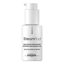 Lisseur Steampod, Lait de lissage et Sérum - Coffret Cheveux Fins 