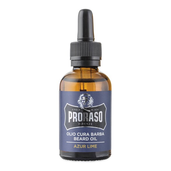 Beard Oil Azur Lime - Huile à Barbe, PRORASO