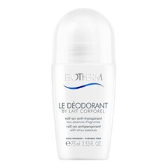 Lait Corporel - Déodorant roll-on anti-transpirant, BIOTHERM