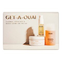 GET-A-OUAI – Coffret Cheveux Nettoyant, Exfoliant & Brillance, OUAI