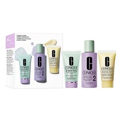 Basic 3 Temps - Kit Découverte Soins visage types de peaux 2, CLINIQUE