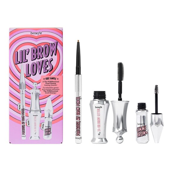 Lil' Brow Loves - kit sourcils, crayon, gel et mascara, BENEFIT COSMETICS