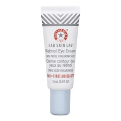 FAB Skin Lab Retinol & Hyaluronic Acid Eye Cream - Crème au Rétinol, FIRST AID BEAUTY