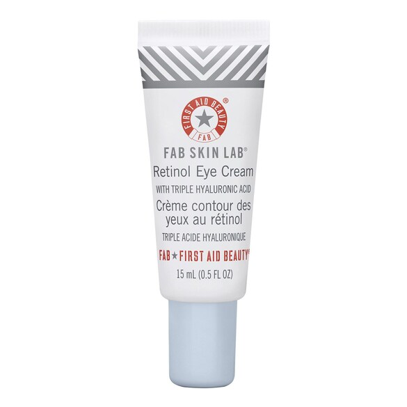 FAB Skin Lab Retinol & Hyaluronic Acid Eye Cream - Crème au Rétinol, FIRST AID BEAUTY