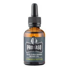 Beard Oil Cypress & Vetyver - Huile à Barbe, PRORASO