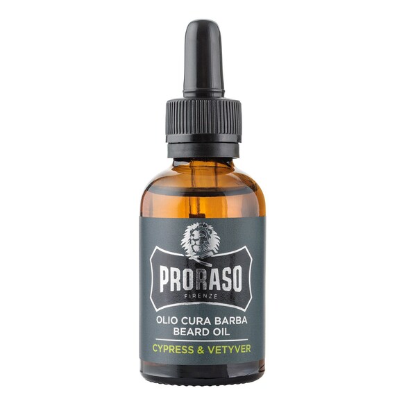 Beard Oil Cypress & Vetyver - Huile à Barbe, PRORASO
