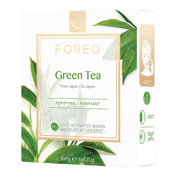 UFO ™ Mask Green Tea - Masque Visage Purifiant, FOREO