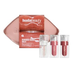 Glossiest Gloss Trio - Coffret maquillage lèvres, HUDA BEAUTY