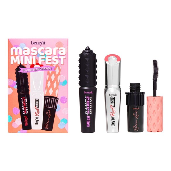 mascara mini fest - kit de 3 minis mascaras