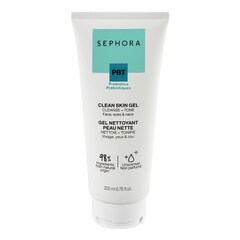 Gel Nettoyant Peau Nette - Nettoyant Visage Aux Prébiotiques Non Parfumé, SEPHORA COLLECTION