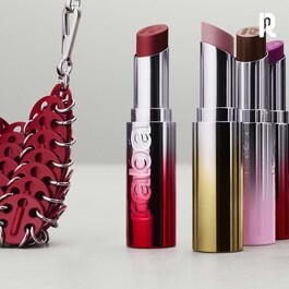 Rouge Rabanne Famous Lipcolor - Rouge à lèvres métallique hydratant