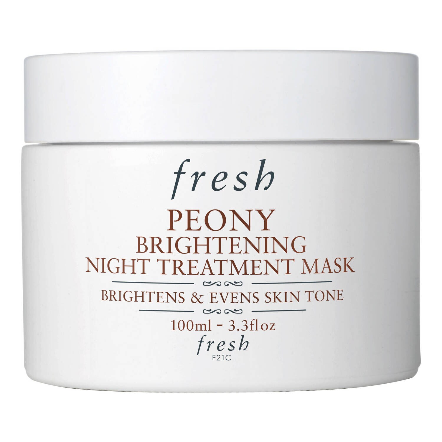 Peony Brightening Night Treatment Mask - Soin de nuit à la pivoine de FRESH  ≡ SEPHORA