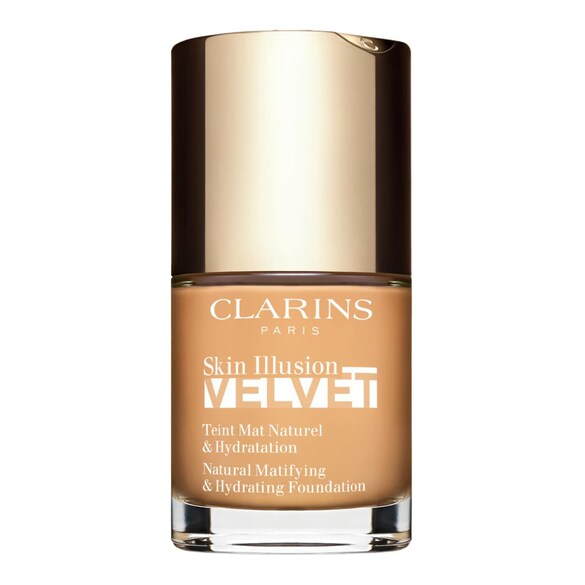 Skin Illusion Velvet - Fond de Teint Mat Naturel & Hydratation, CLARINS
