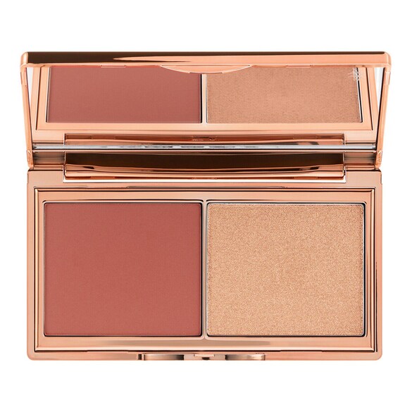 Hollywood Blush & Glow Glide Palette - Palette de blush & highlighter, CHARLOTTE TILBURY