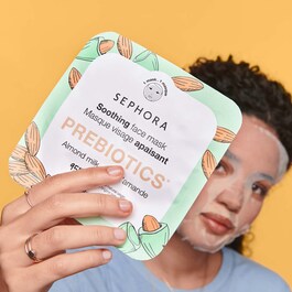 Masques prébiotiques visage - Masques hydratants 6 heures