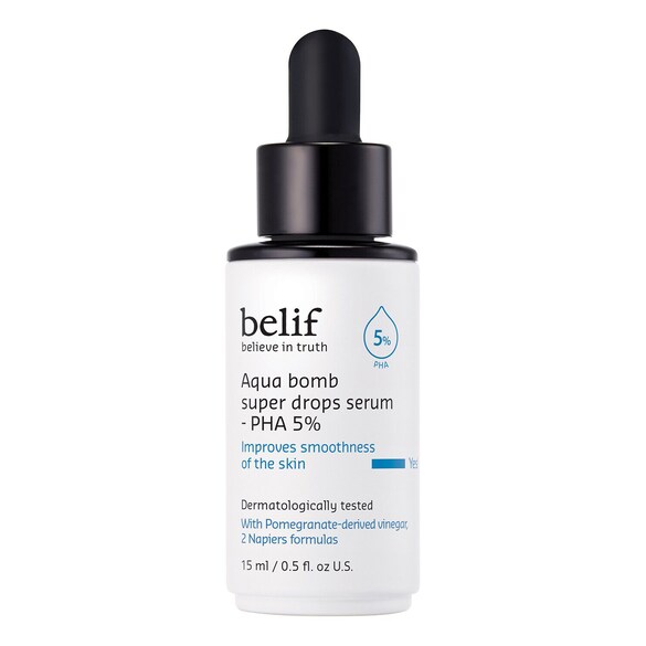 Sérum aqua bomb super drops - Sérum hydratant PHA 5%, BELIF
