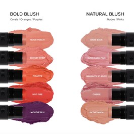 Nudies All Over Face Color Matte - Stick double-embout contouring