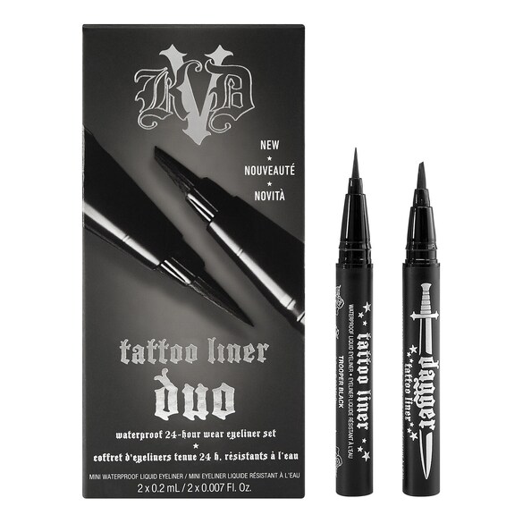 Tattoo Liner Duo Coffret eyeliner format voyage de KVD VEGAN BEAUTY ≡