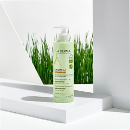 Exomega - Gel lavant émollient 2 en 1 anti-grattage