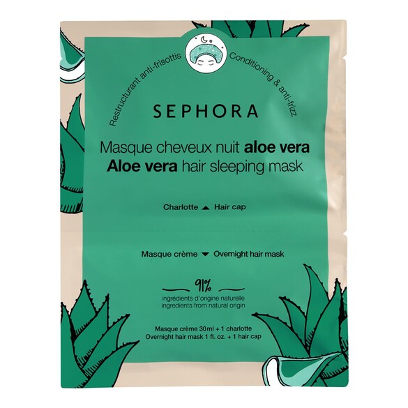 masque cheveux nuit - crème et charlotte