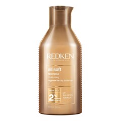 All Soft - Shampoing hydratant cheveux secs et rêches, REDKEN