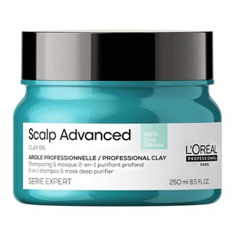 Serie Expert Scalp Advanced - Argile professionnelle shampoing et masque 2-en-1