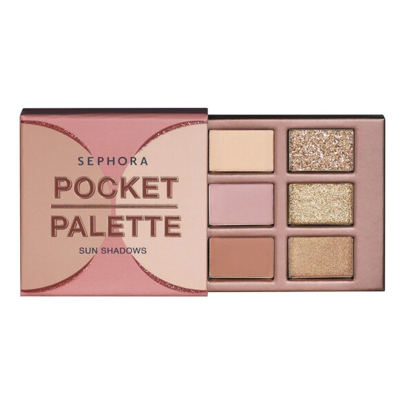 Pocket palette Sun Shadows - Palette de poche de 6 fards à paupières, SEPHORA COLLECTION