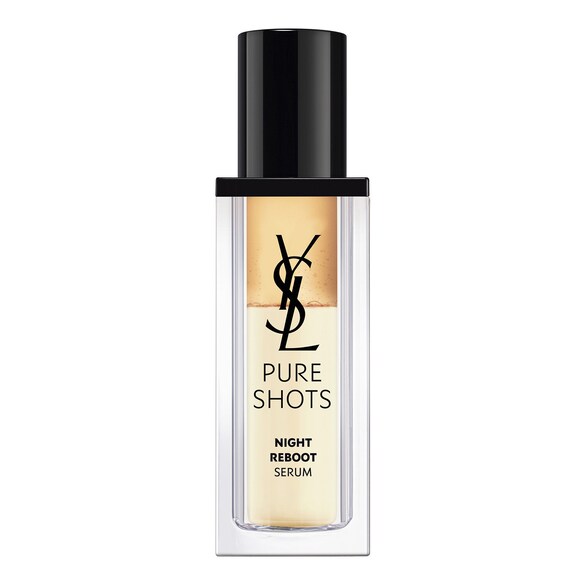 Pure Shots Sérum Night Reboot - Sérum de nuit bi-phase anti-fatigue resurfaçant, YVES SAINT LAURENT
