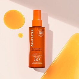 SUN BEAUTY - Huile Sèche Soyeuse Accélérateur de Bronzage Spray SPF 50
