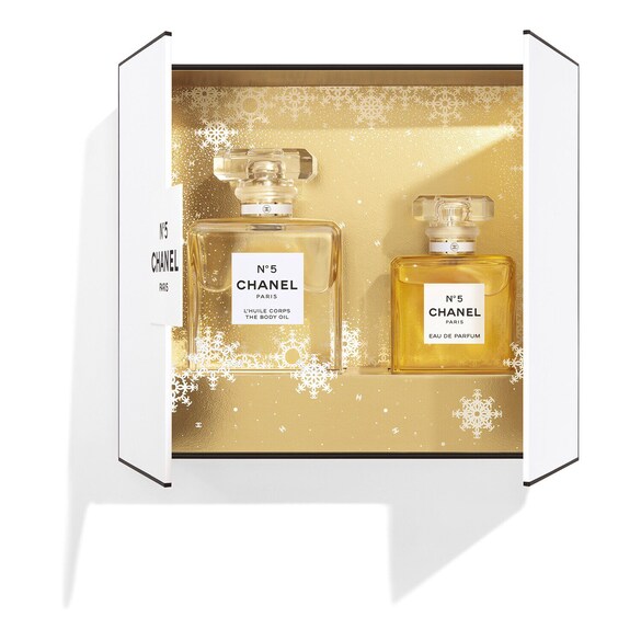 N°5 ÉCRIN - Coffret Eau De Parfum Et L'Huile Corps , CHANEL