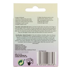 Cooling Eye Pads - Disques yeux rafraichissants et réutilisables
