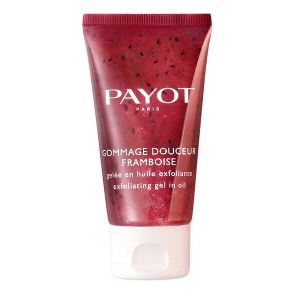 gommage douceur framboise - gelée en huile aux grains de framboise