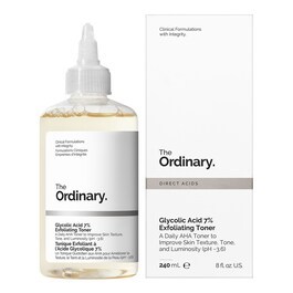 Tonique Exfoliant à l'Acide Glycolique 7% - Lotion Exfoliante