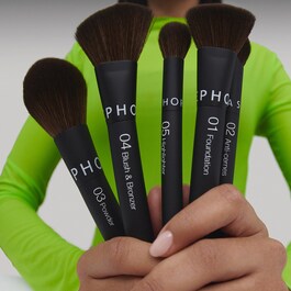 Le Set de Pinceaux Visage - Application intuitive, fini parfait