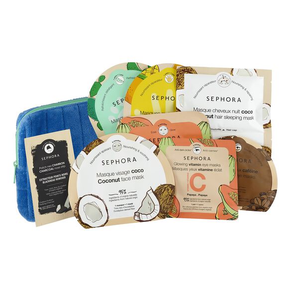 Kit de 8 masques visage et corps - Wishing You