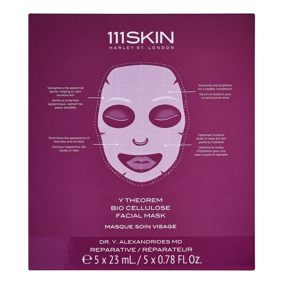 Masque Visage Bio Cellulose Y Theorem x6, 111SKIN