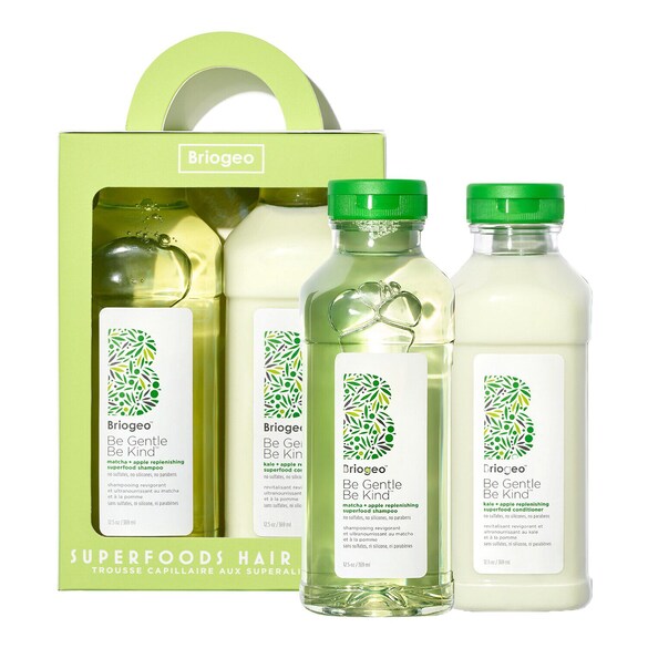 Superfoods - Coffret Soins capillaires à la pomme, matcha et kale , BRIOGEO