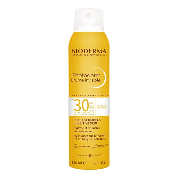 Photoderm Brume Invisible SPF30 - Brume solaire pour les peaux sensibles, BIODERMA
