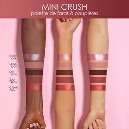 Valentines Kit Mini Crush - Mini Palette de fards à paupière et pinceau