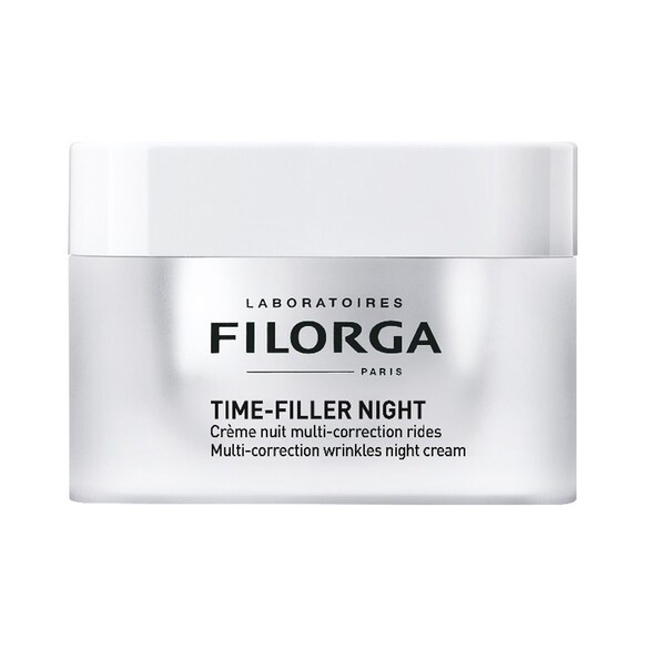 TIME-FILLER NIGHT - Crème de nuit à l'acide hyaluronique anti rides, FILORGA