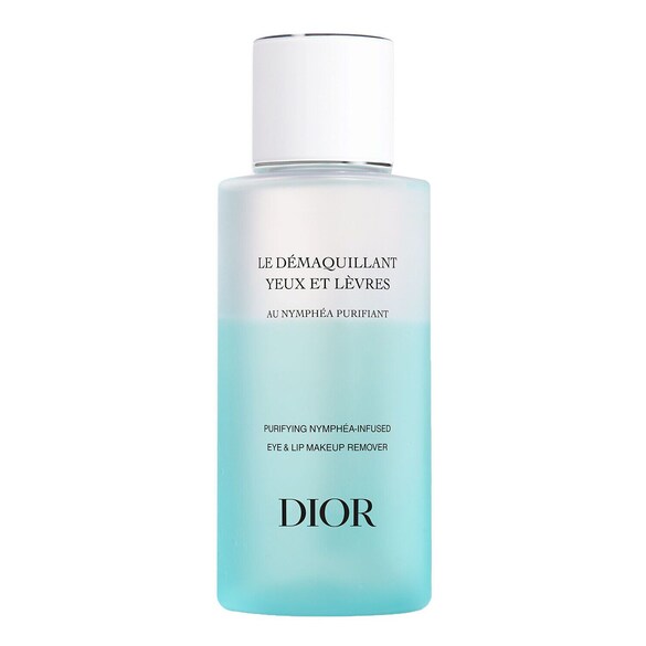 Le Démaquillant Yeux et Lèvres - Soin biphasé à l'extrait de nymphéa purifiant, DIOR