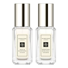 Wood Sage & Sea Salt/ Peony Blush & Suede - Duo De Voyage Combinaison De Cologne