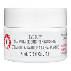 Eye Duty Niacinamide Brightening Cream - Crème illuminatrice, FIRST AID BEAUTY