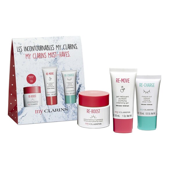 Coffret My Clarins Re-Boost - Soin hydratation visage, MY CLARINS