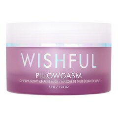 Pillowgasm Cherry Glow Sleep - Masque de nuit, WISHFUL