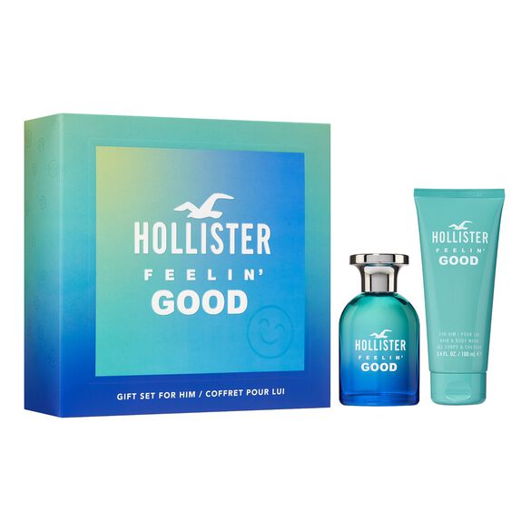 FEELIN' GOOD POUR HOMME COFFRET EAU DE TOILETTE de HOLLISTER ≡ SEPHORA