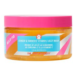 Masque De Gelée Au Gingembre Au Curcuma Et À La Vitamine C
