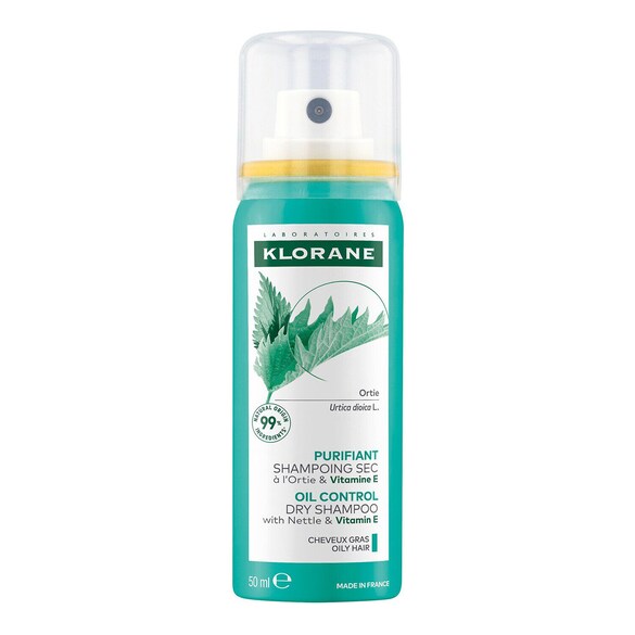 Shampoing sec séboréducteur à l'Ortie - L'original - Cheveux gras, KLORANE