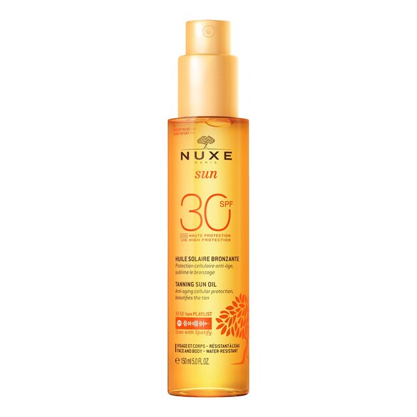 Nuxe Sun - Huile Bronzante Haute Protection SPF30, NUXE