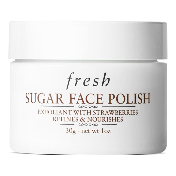 Sugar Face Polish Exfoliator- Gommage Visage Au Sucre Roux, FRESH